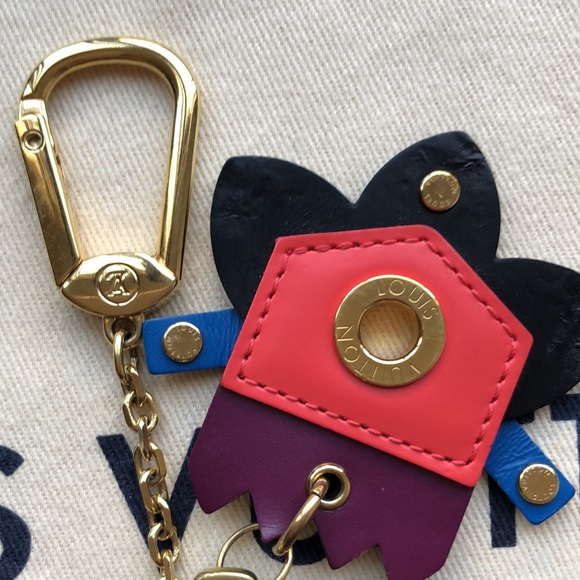 🌺🌺 RARE 🌺🌺 Louis Vuitton TOTEM Coin Purse with charm - Picture 16 of 16